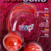 50505 - Шарики мягкие вагинальные красные 3,5 см