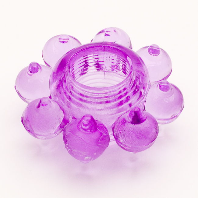 818001-4 - Кольцо гелевое фиолетовое