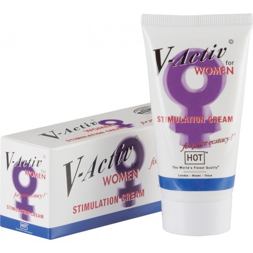 Крем стимулирующий для женщин, HOT "V-Activ" 50 мл