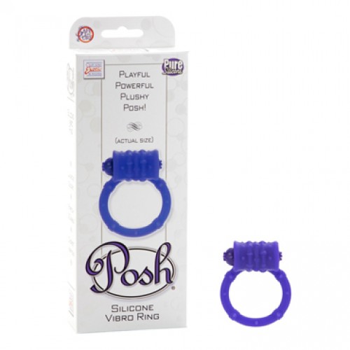 Эрекционное кольцо с виброэлементом , Posh Silicone Vibro Rings