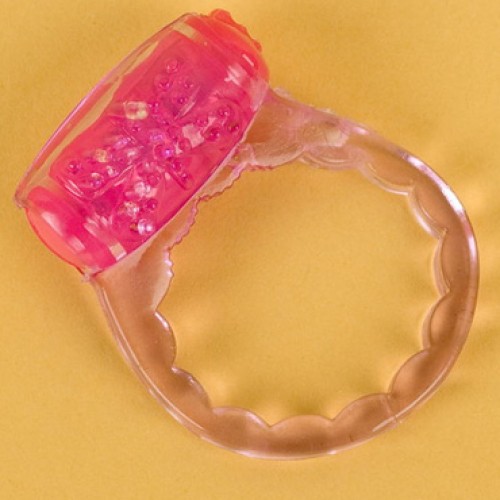 Кольцо, фиолетовое с вибрацией Toyfa
