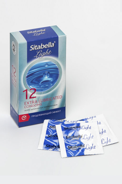 Презервативы Ситабелла Лайт №12 с продлевающим эффектом особо увлажненные
