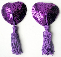 ПЭСТИСЫ цвет фиолетовый, (текстиль)
